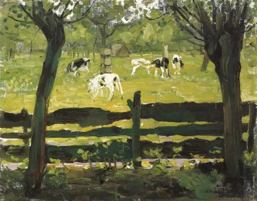 Le veau taureau blanc - Piet Mondrian