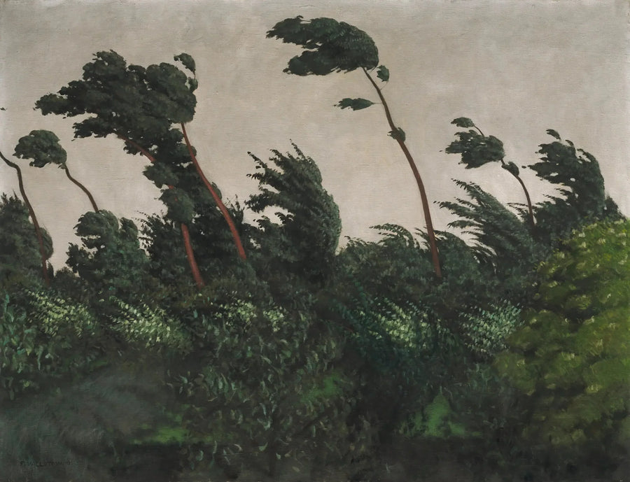 Le Vent - Félix Vallotton