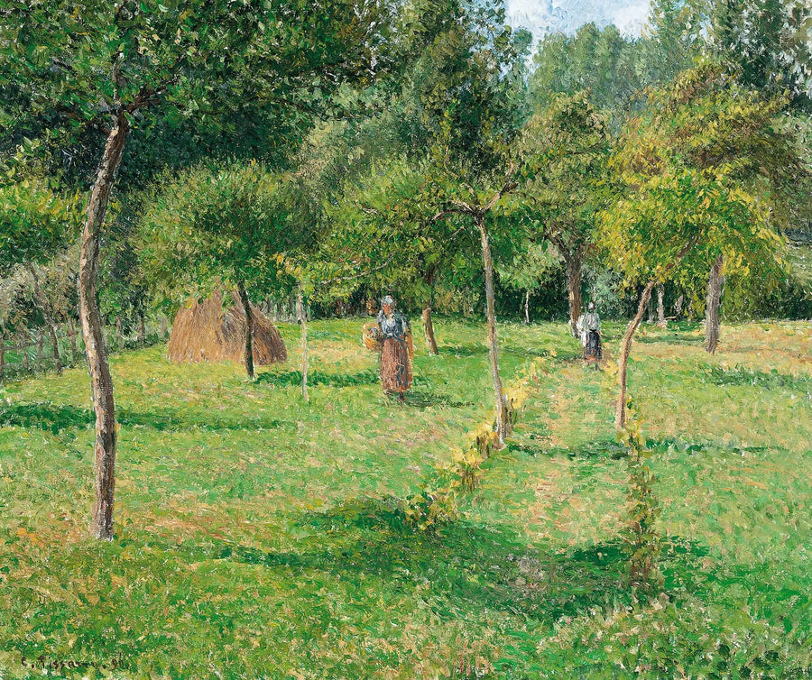Le Verger d'Éragny - Camille Pissarro