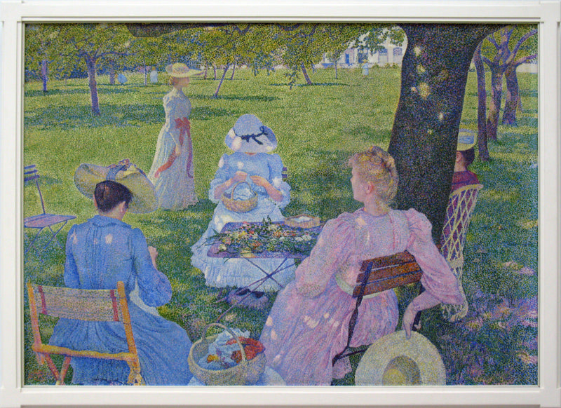 Le verger - Théo van Rysselberghe