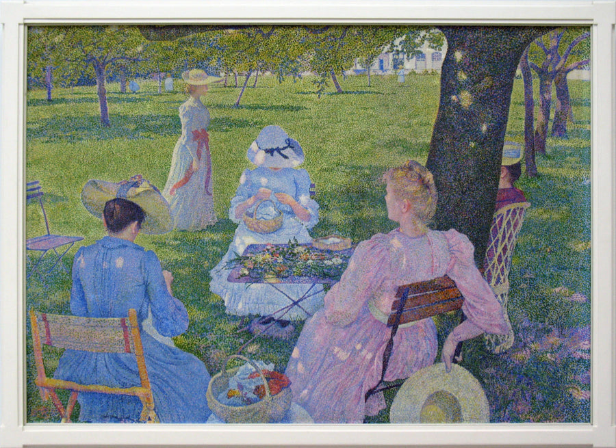 Le verger - Théo van Rysselberghe