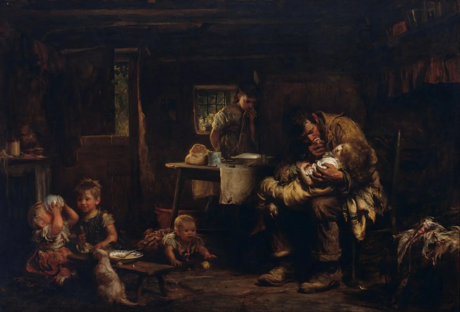Le Veuf - Luke Fildes