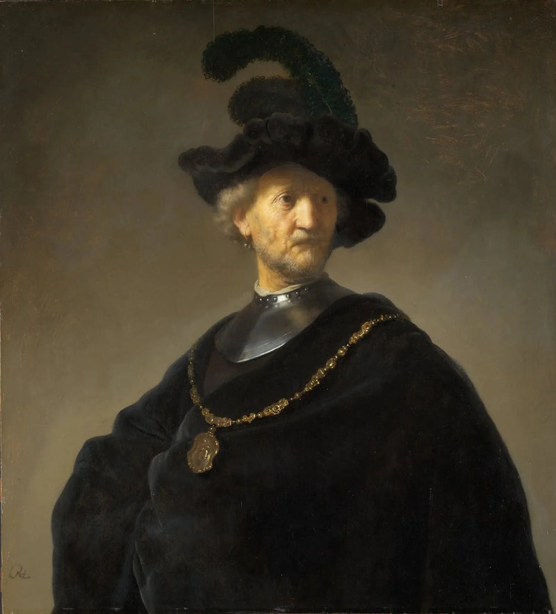 Le Vieil Homme à la chaîne d'or - Rembrandt