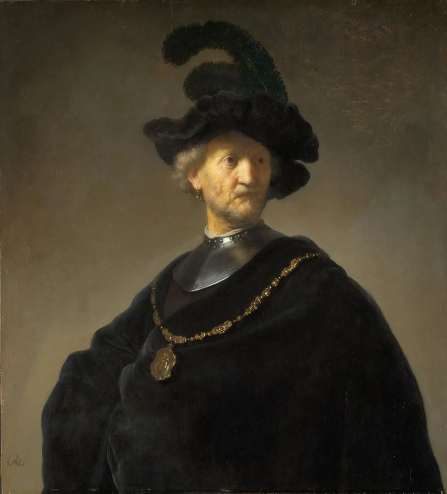 Le Vieil Homme à la chaîne d'or - Rembrandt