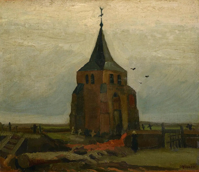 Le Vieux Clocher - Vincent van Gogh