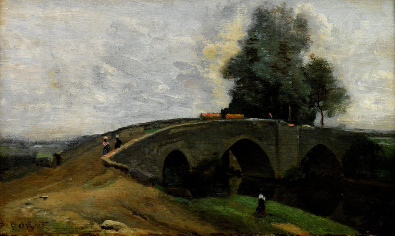Le Vieux Pont - Jean-Baptiste Camille Corot