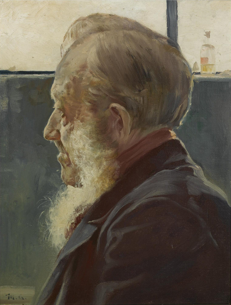 Le vieux sel marin. - Michael Peter Ancher