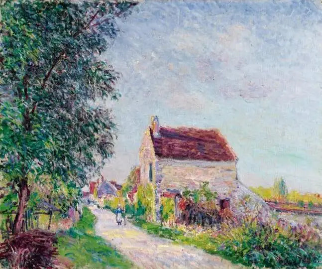 Le village des Sablons - Alfred Sisley