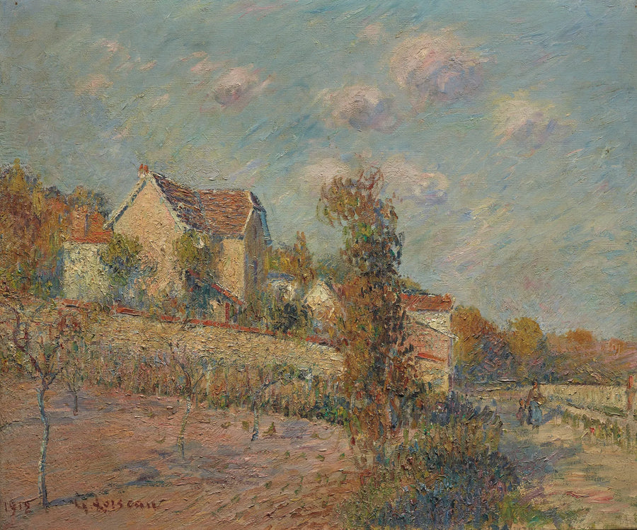 Le Village - Gustave Loiseau
