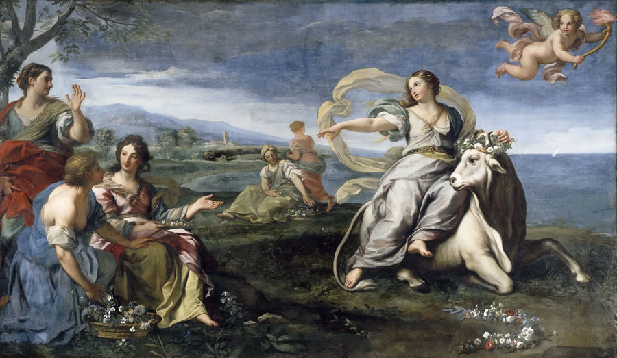 Le viol de l'Europe - Carlo Maratta