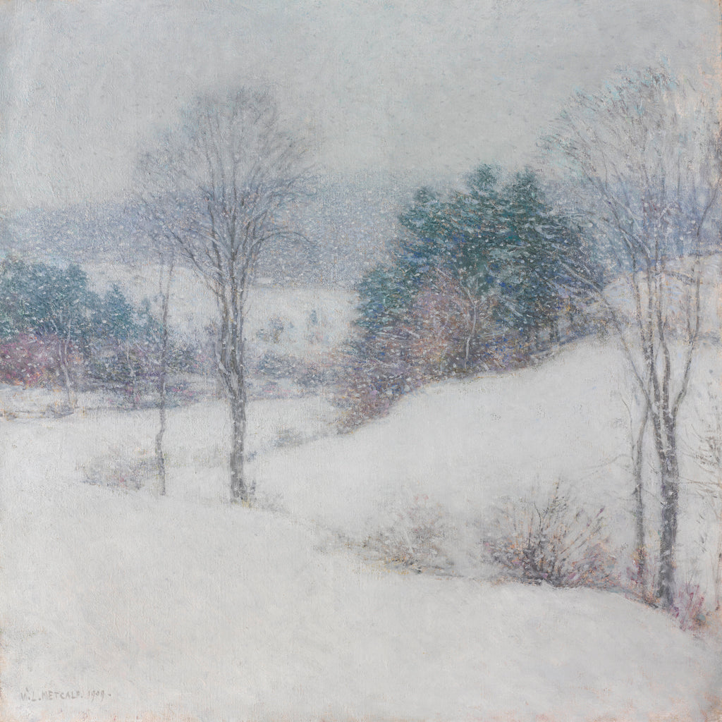 Le voile blanc - Willard Metcalf - Alpha Reproduction