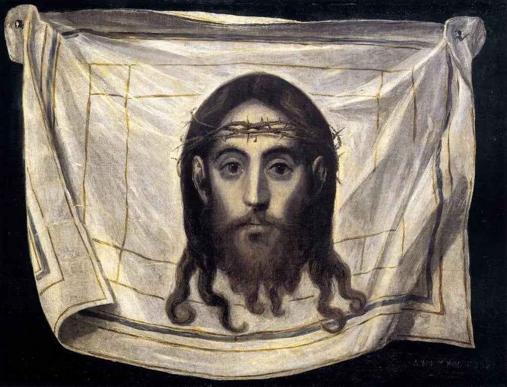 Le voile de Véronique - El Greco image 1 reproduction artisanale de tableau