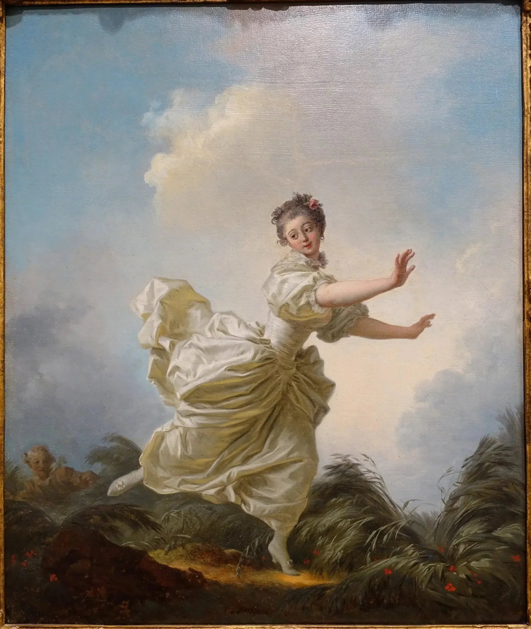 Le vol pré-organisé - Jean-Honoré Fragonard image 1 copie de tableau peinte à la main