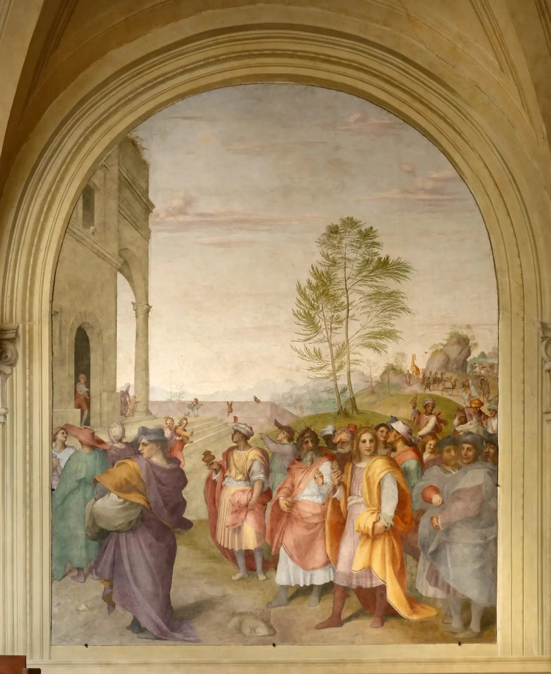 Le voyage des mages - Andrea del Sarto