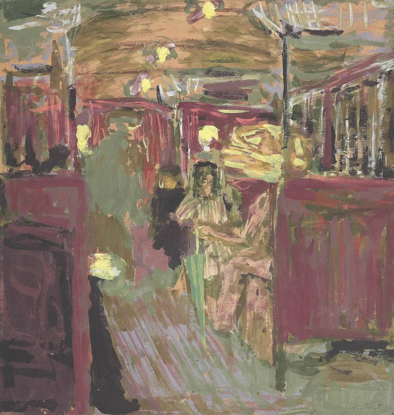 Le Wagon de métro - I - Édouard Vuillard