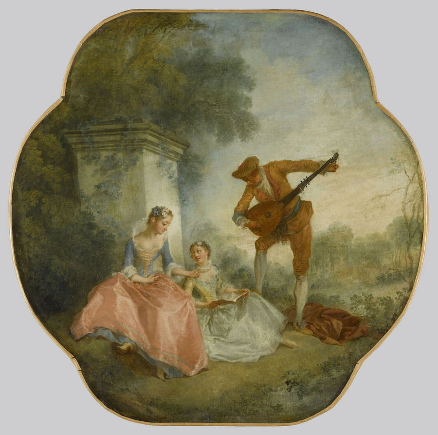 La Leçon de musique - Nicolas Lancret