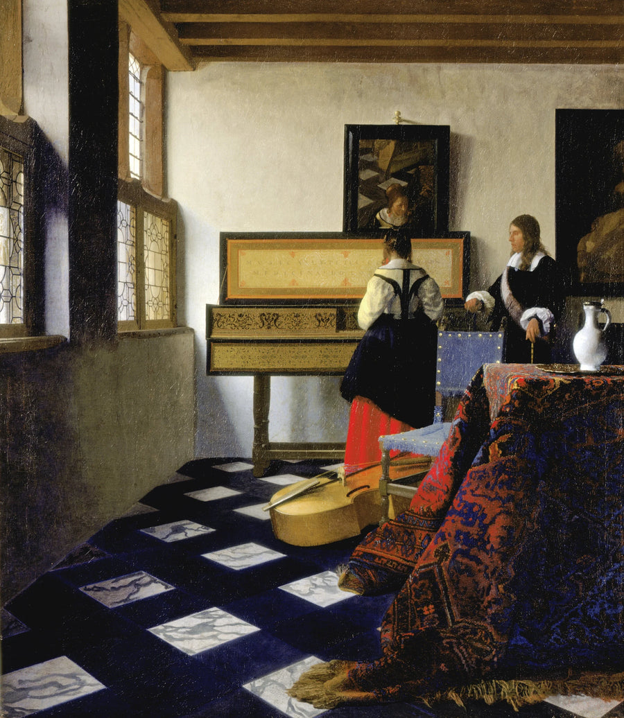 La Leçon de musique, vers 1662-1665 – Johannes Vermeer