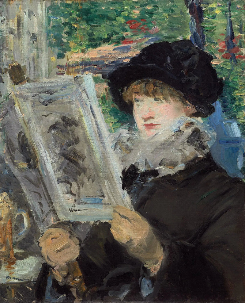 Lecture de l'illustré - Édouard Manet