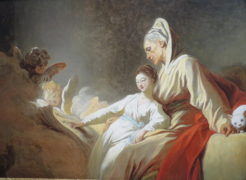 L'Éducation de la Vierge - Jean-Honoré Fragonard