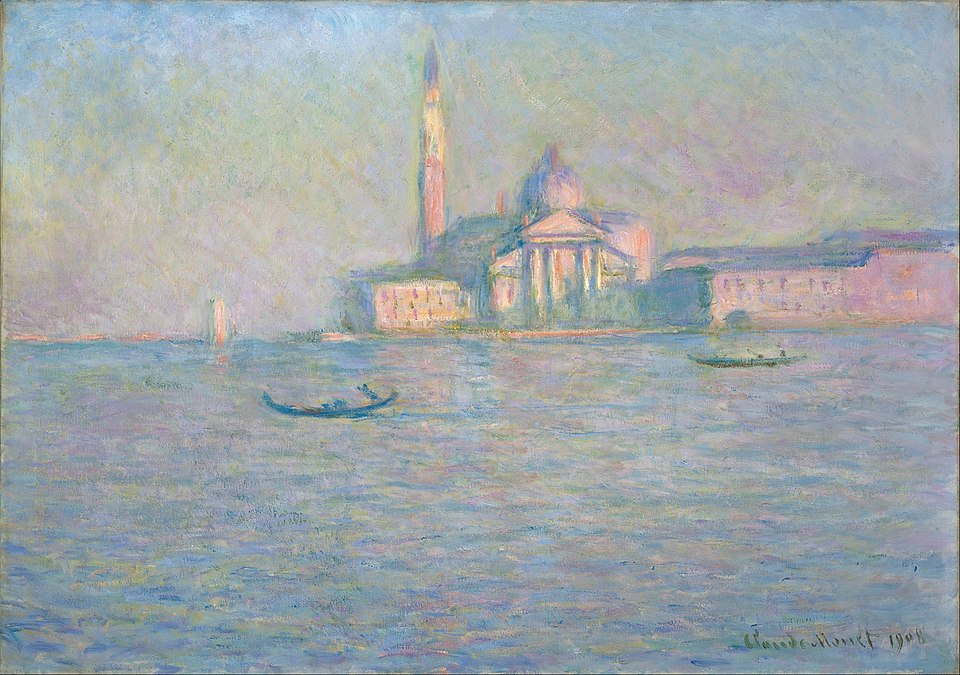 L'église de San Giorgio Maggiore, à Venise - Claude Monet