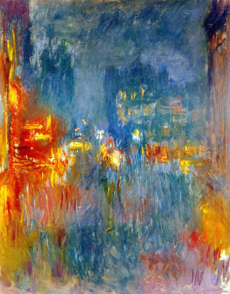 Leicester Square, la nuit – Claude Monet