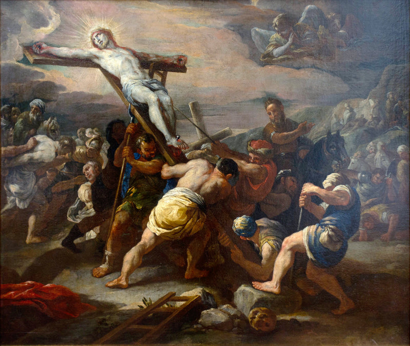 L'élévation de la croix - Luca Giordano