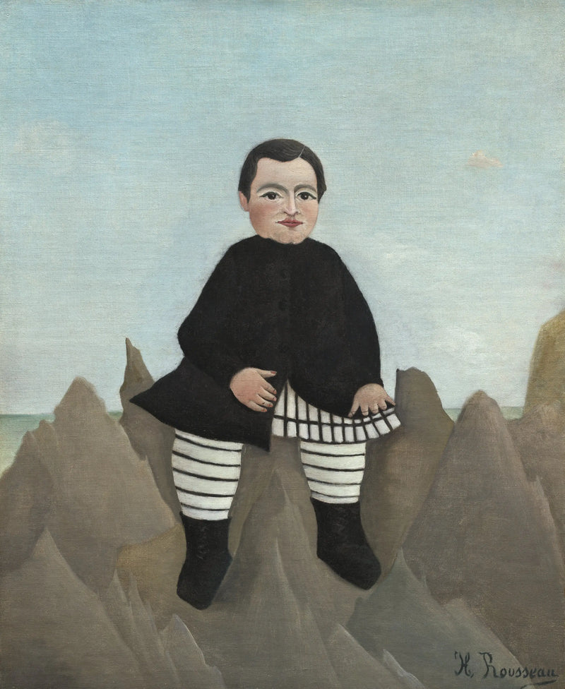 L'Enfant aux rochers - Henri Rousseau