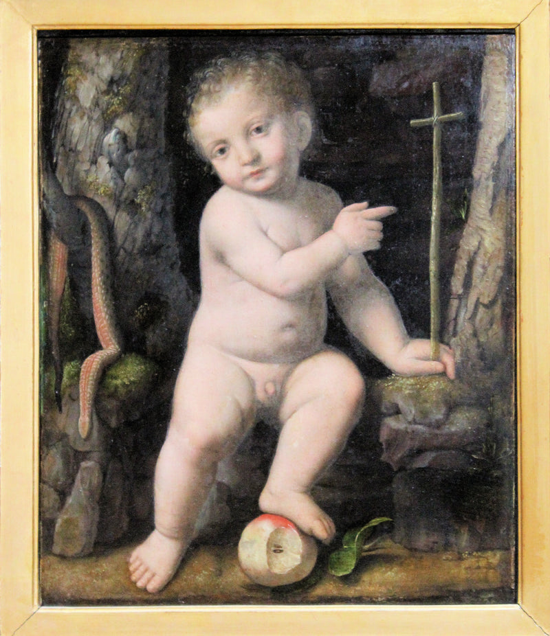 L'Enfant Jésus, sauveur du monde - Bernardino Luini