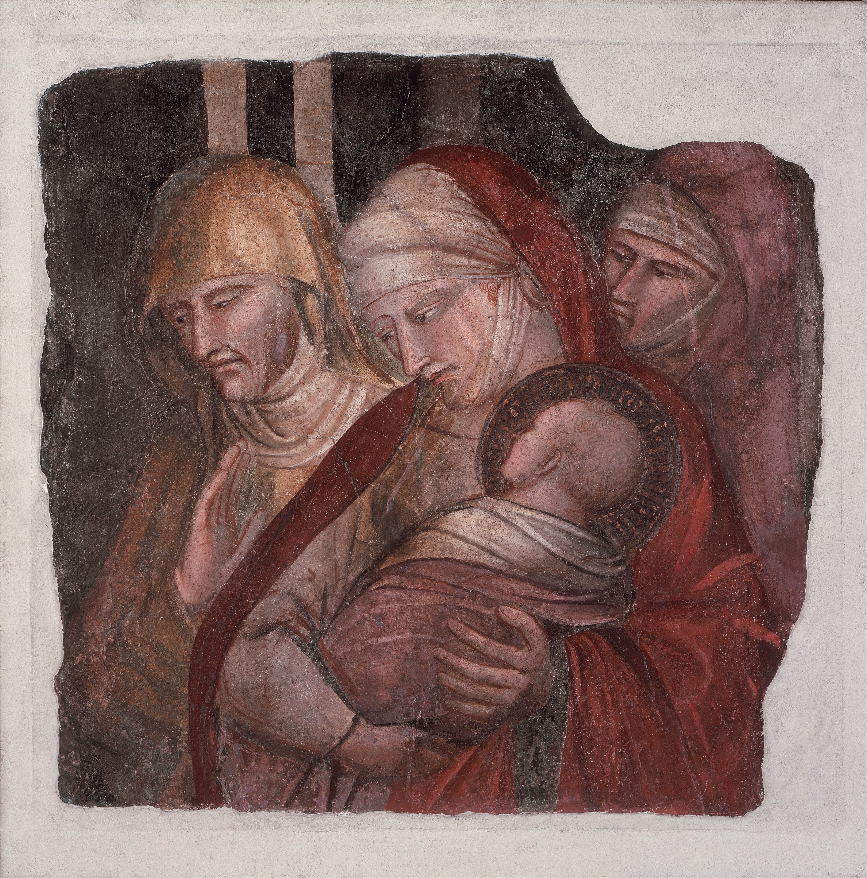 L’Enfant saint Jean-Baptiste présenté à Zacharie - Spinello Aretino - Alpha Reproduction