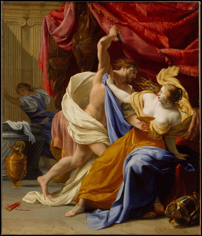 L'Enlèvement de Tamar - Eustache Le Sueur