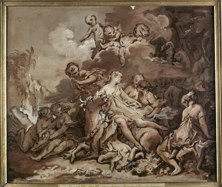 L'enlèvement d'Europe - François Boucher