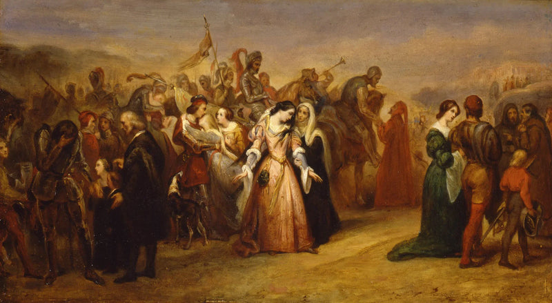 Lenore – De terugkeer van het leger - Ary Scheffer