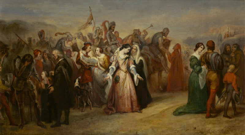 Lenore – de terugkeer van het leger - Ary Scheffer
