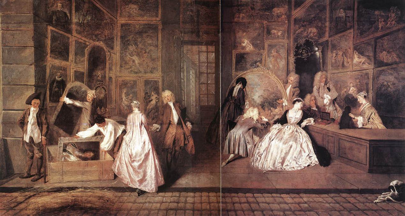 L'Enseigne de Gersaint - Antoine Watteau