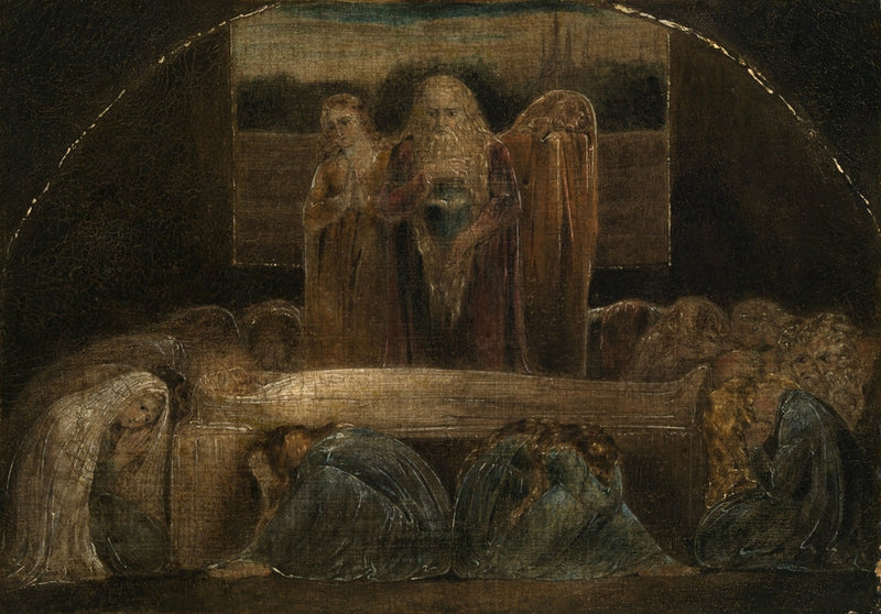 L'ensevelissement - William Blake