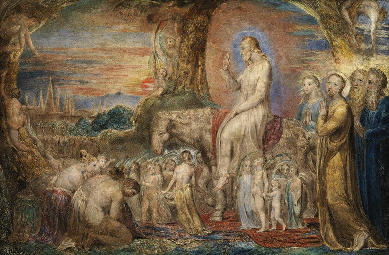 L'entrée du Christ à Jérusalem - William Blake