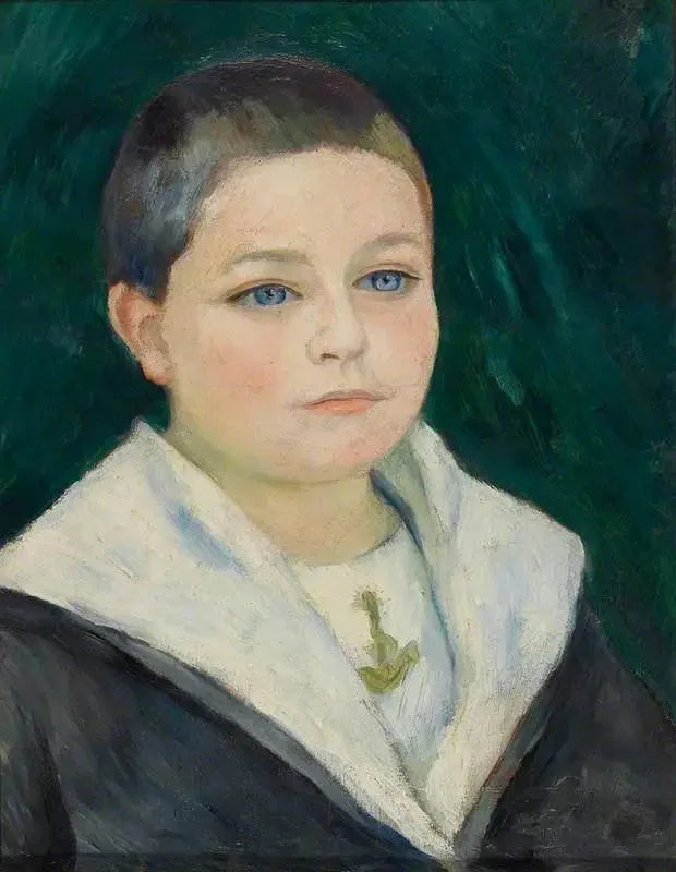 Léon Goujon en costume de marin - Pierre-Auguste Renoir
