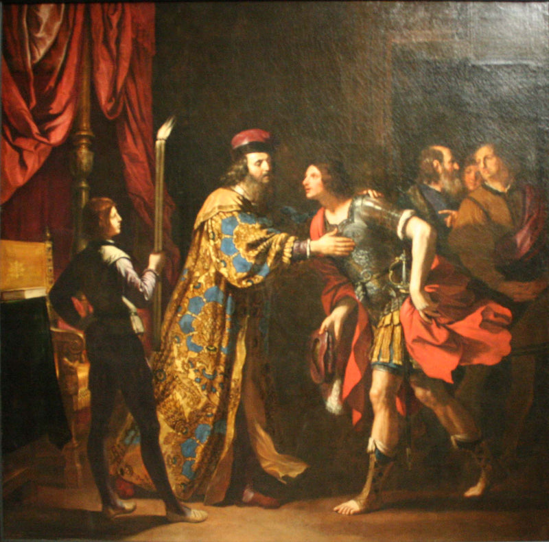 Les Adieux de Caton d'Utique à son fils - Guercino