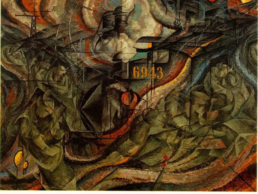 Les Adieux - Umberto Boccioni