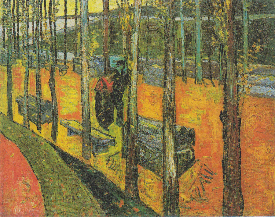 Les Alyscamps, Chute des feuilles, F487 – Van Gogh