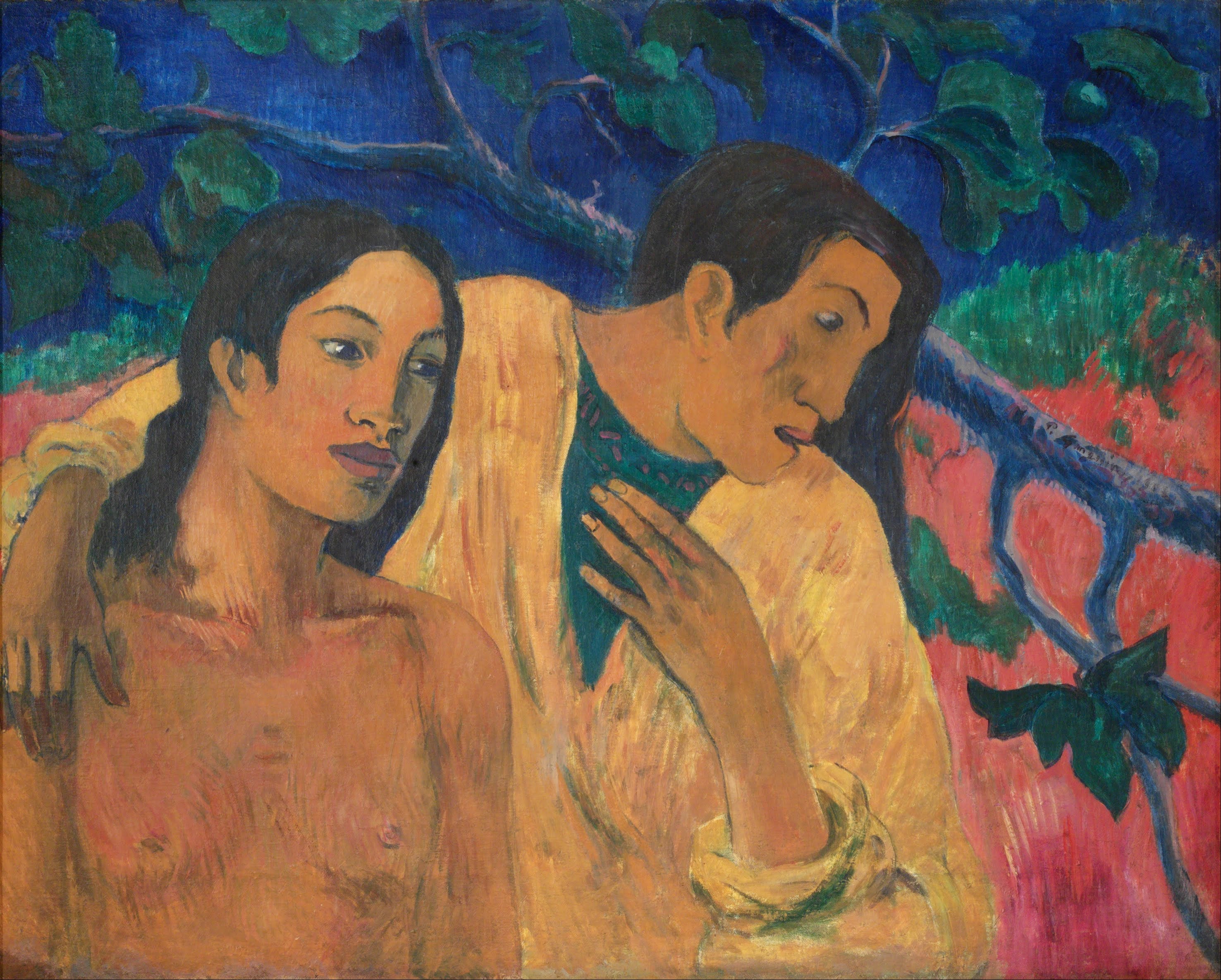 Reproduction du tableau « Les Amants - Paul Gauguin » par Alpha Reproduction en peinture à l’huile