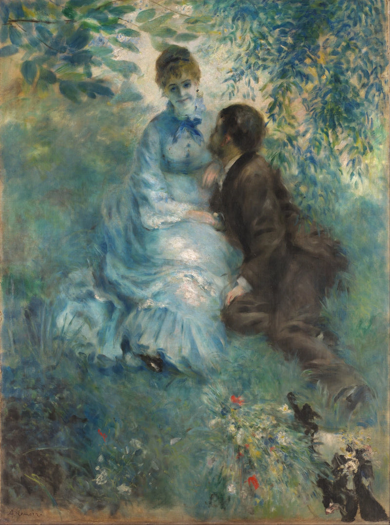Les Amoureux, 1875 – Pierre-Auguste Renoir