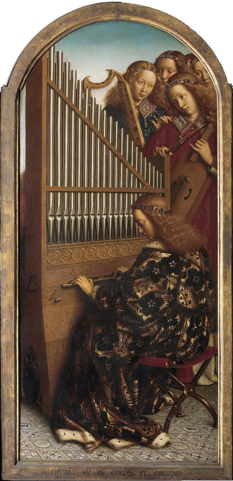 Les anges musiciens - Jan van Eyck