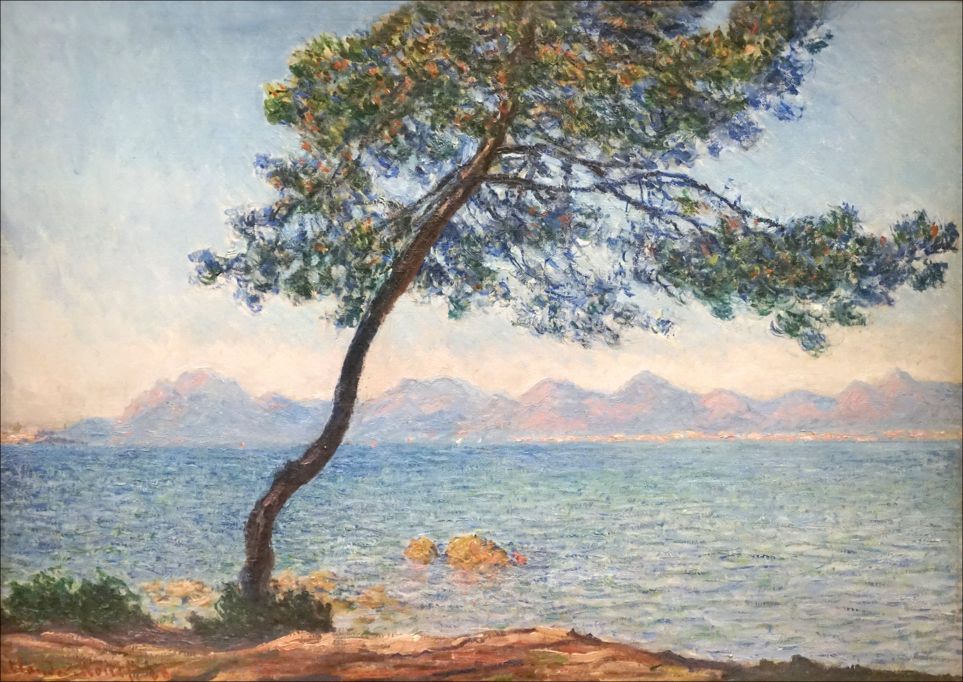 Reproduction du tableau « Les antibactériens - Claude Monet » par Alpha Reproduction en peinture à l’huile