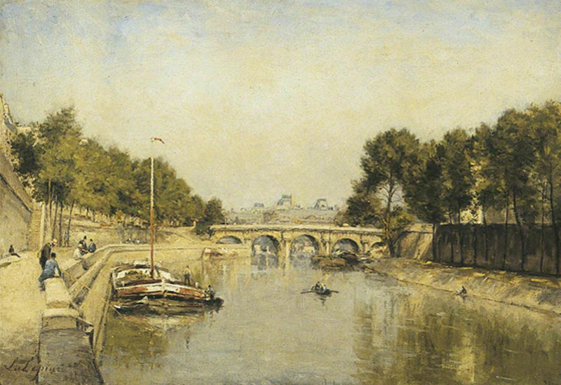 Les bords de la Seine - Stanislas Lépine