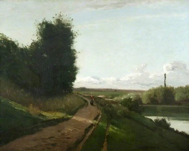 Les bords de Marne - Camille Pissarro