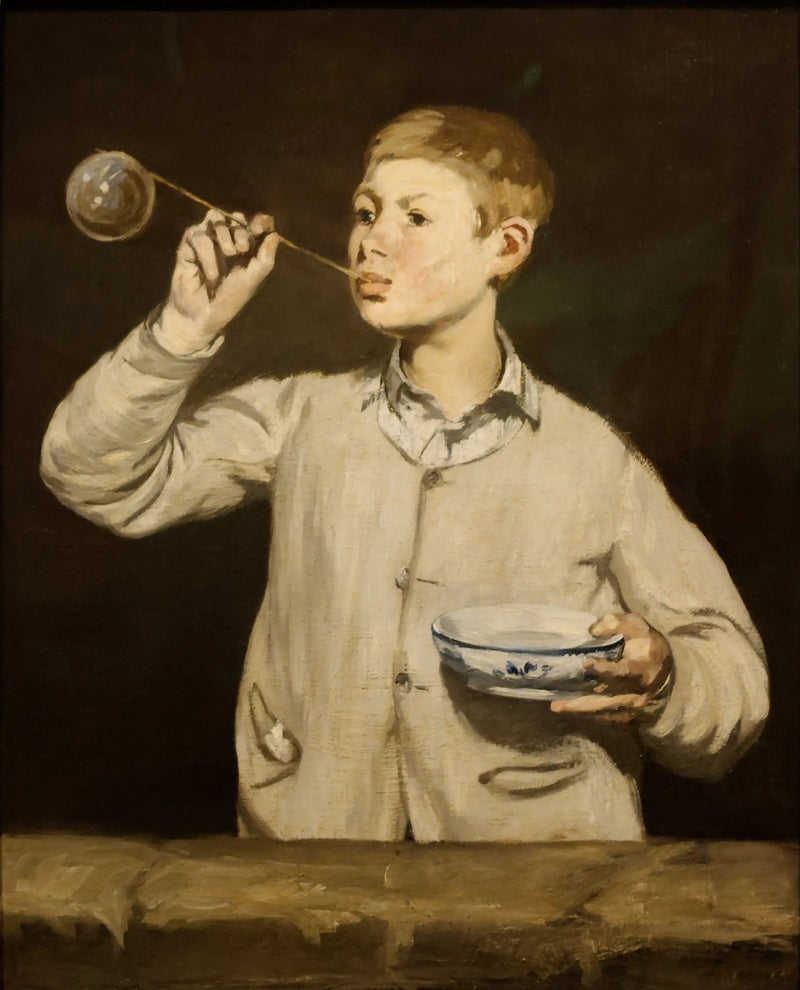 Les Bulles de savon - Édouard Manet