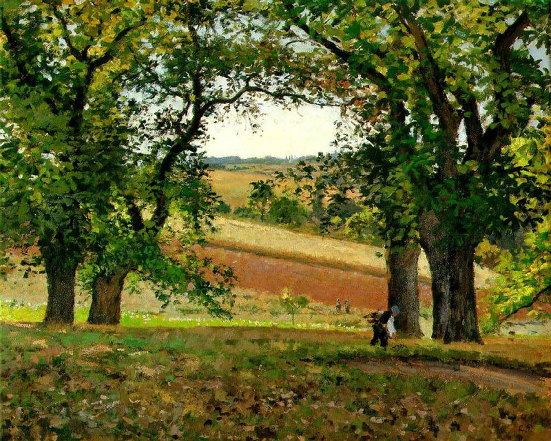 Les chataigniers à Osny - Camille Pissarro