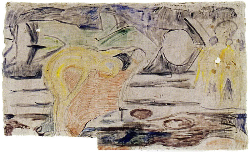 Les Chercheurs : groupe d'enfants debout - Edvard Munch