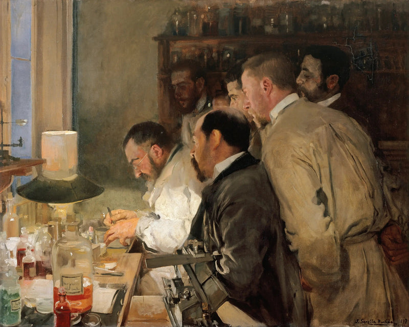 Les Chercheurs - Joaquín Sorolla